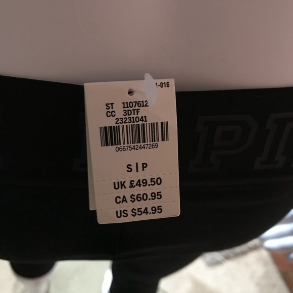 NWT! VS PINK extreme crop yoga pants (B) - Picture 5 of 6